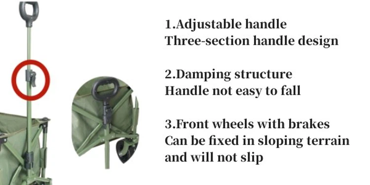 adjustable three section handle adjustable three section handle